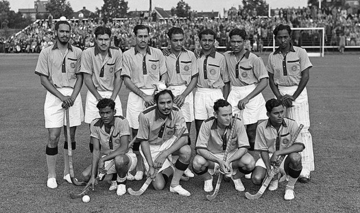 Amsterden Olympics- 1928- Indian Hockey Teem
