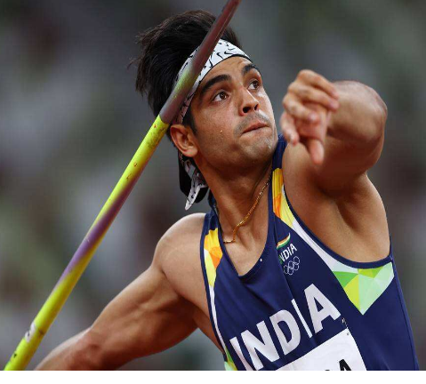 Men's Javelin Throw - Neeraj Chopra- Gold medal - sarkaricircle.com