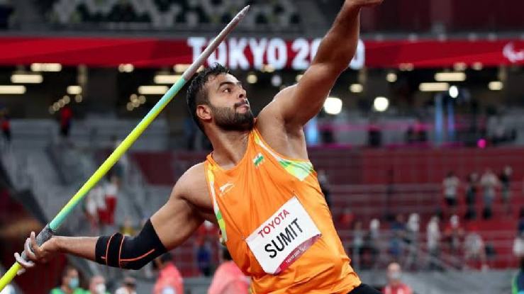 Sumit Antil: Men's Javelin Throw F64-सुमित अंतिल -Sumit Antil- मेंस जेवलिन थ्रो F64